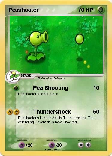 Pokemon Peashooter