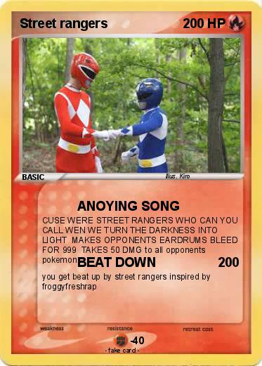 Pokemon Street rangers