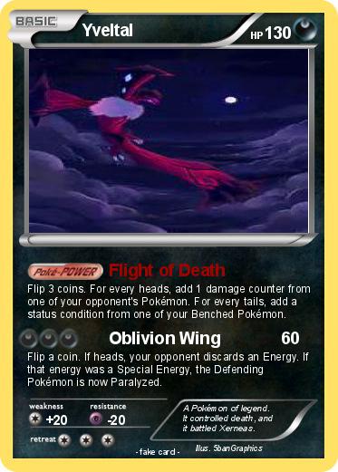 Pokemon Yveltal