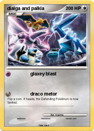 Pokemon dialga and palkia