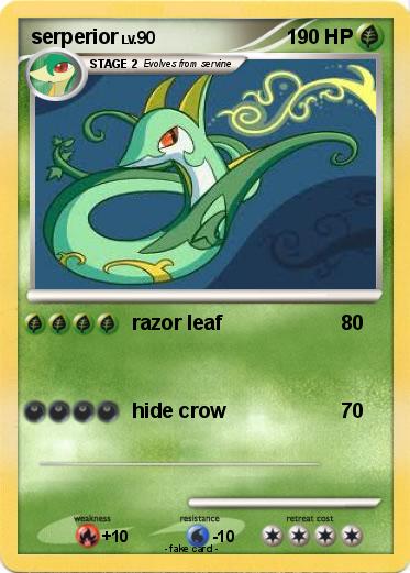 Pokemon serperior