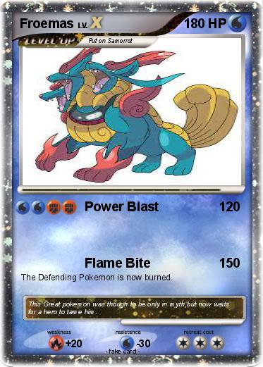 Pokemon Froemas