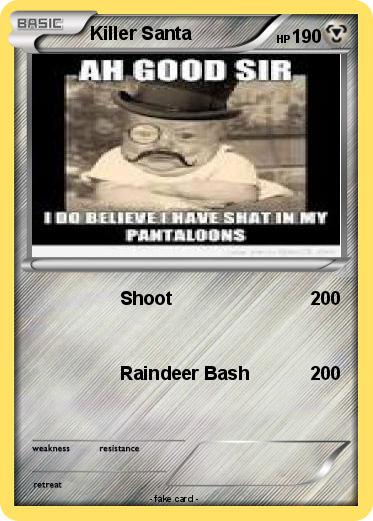 Pokemon Killer Santa