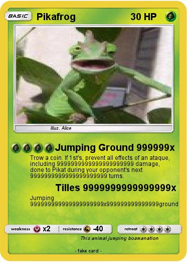 Pokemon Pikafrog