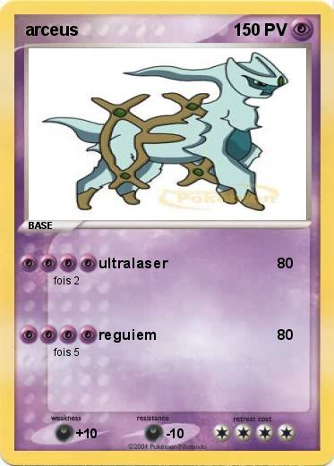 Pokemon arceus