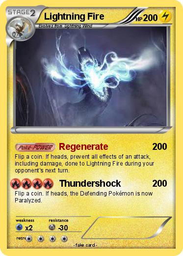 Pokemon Lightning Fire