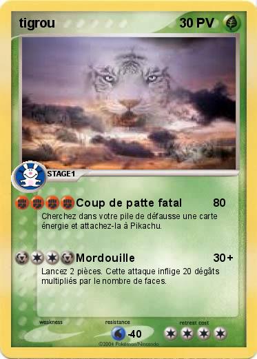 Pokemon tigrou