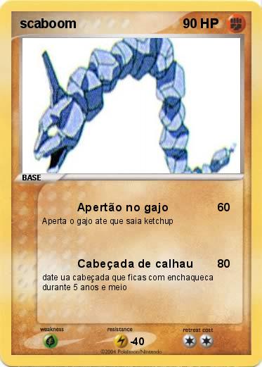 Pokemon scaboom