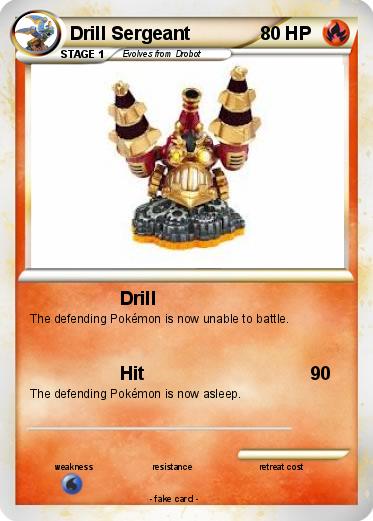 Pokemon Drill Sergeant