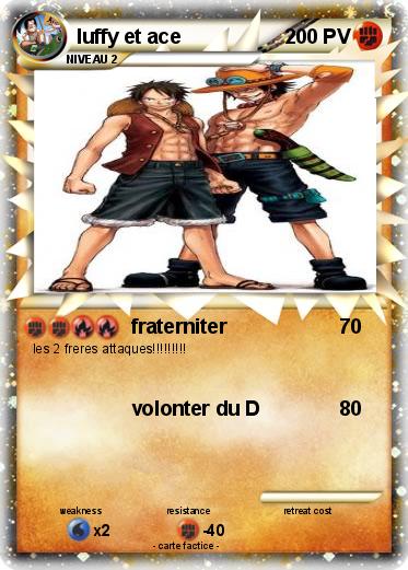 Pokemon luffy et ace