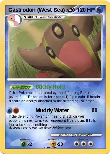 Pokemon Gastrodon (West Sea)