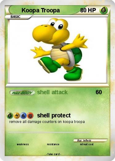 Pokemon Koopa Troopa