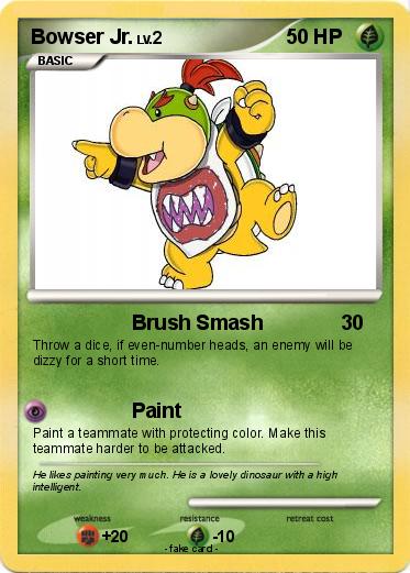 Pokemon Bowser Jr.