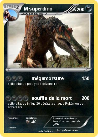Pokemon M superdino