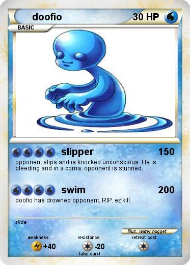 Pokemon doofio