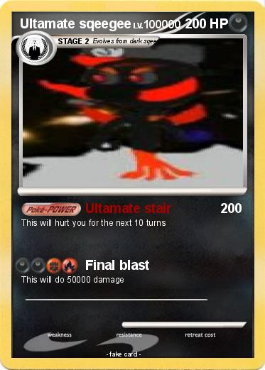 Pokemon Ultamate sqeegee