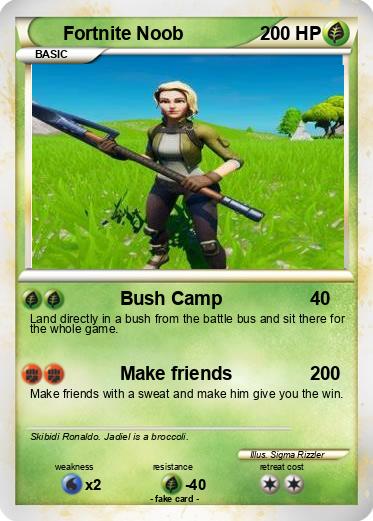 Pokemon Fortnite Noob