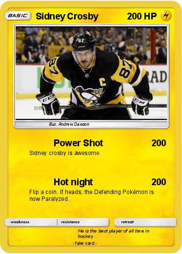 Pokemon Sidney Crosby