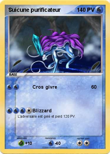 Pokemon Suicune purificateur