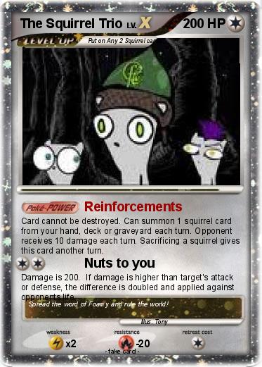 Pokemon The Squirrel Trio