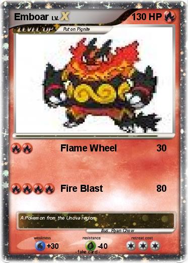 Pokemon Emboar