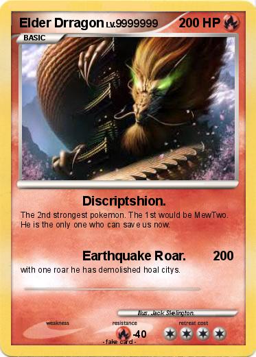 Pokemon Elder Drragon