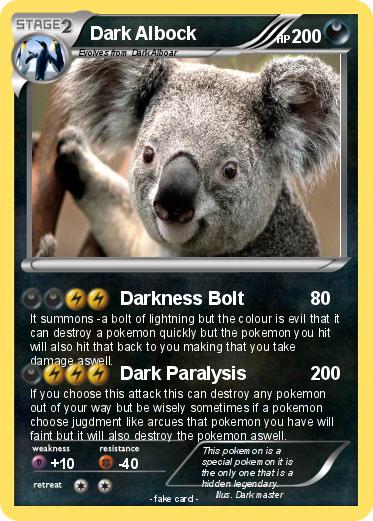 Pokemon Dark Albock