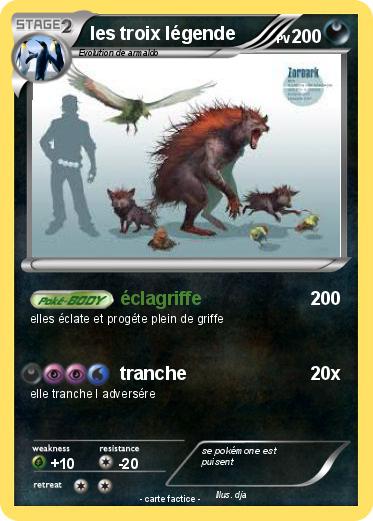 Pokemon les troix légende