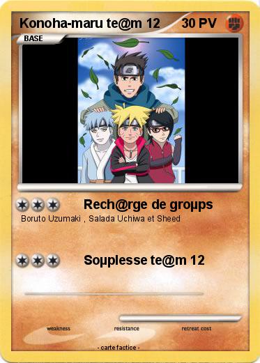 Pokemon Konoha-maru te@m 12