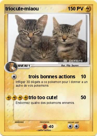 Pokemon triocute-miaou