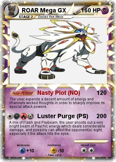 Pokemon ROAR Mega GX
