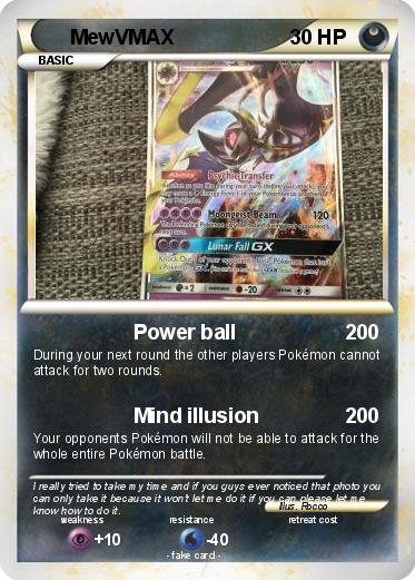 Pokemon MewVMAX