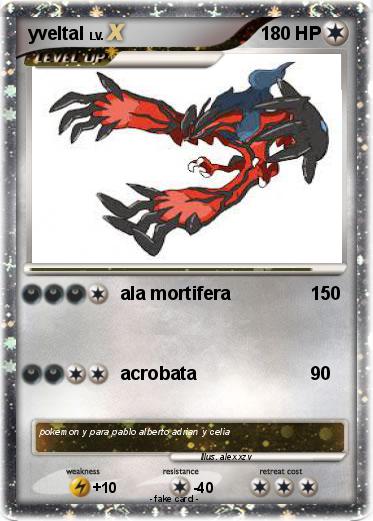 Pokemon yveltal