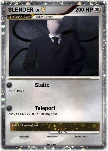 Pokemon SLENDER