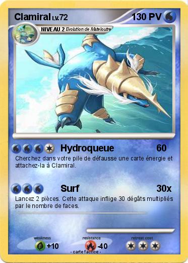 Pokemon Clamiral