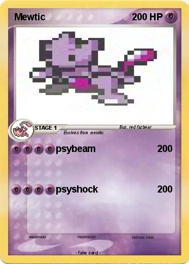 Pokemon Mewtic