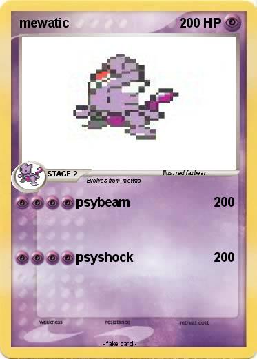 Pokemon mewatic