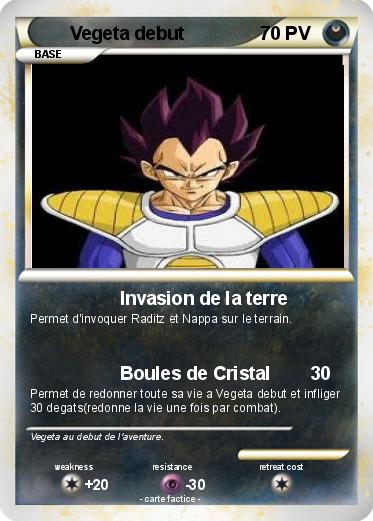 Pokemon Vegeta debut