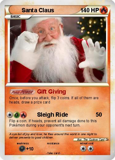 Pokemon Santa Claus