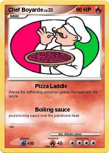 Pokemon Chef Boyarde