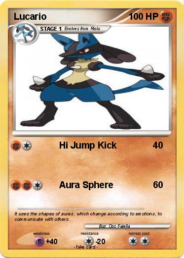 Pokemon Lucario