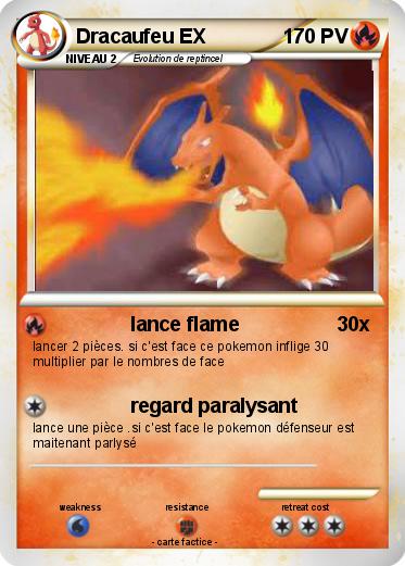 Pokemon Dracaufeu EX