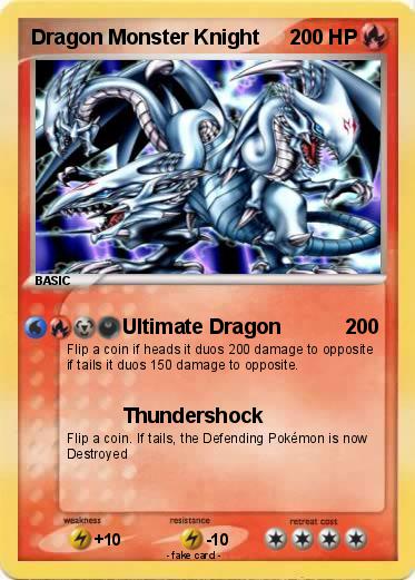 Pokemon Dragon Monster Knight