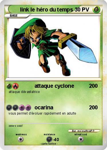 Pokemon link le héro du temps