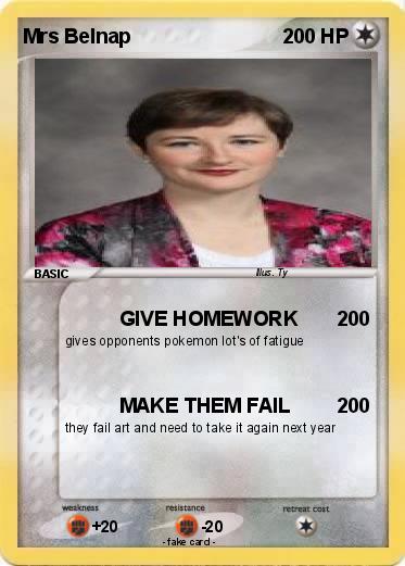 Pokemon Mrs Belnap