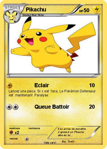 Pokemon Pikachu