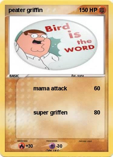 Pokemon peater griffin