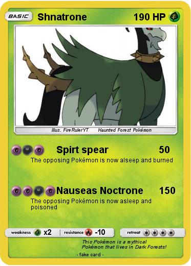 Pokemon Shnatrone