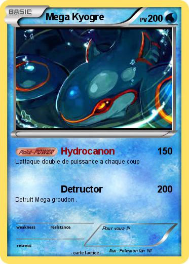Pokemon Mega Kyogre