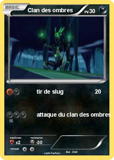 Pokemon Clan des ombres